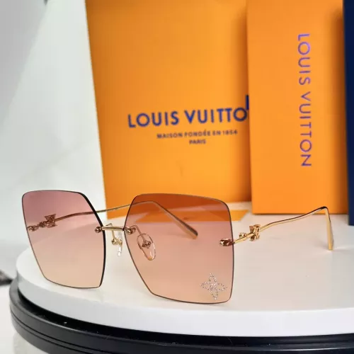 Cheap Louis Vuitton AAA Quality Sunglasses #1352495, $$64.00 USD On Louis Vuitton AAA Quality Sunglasses