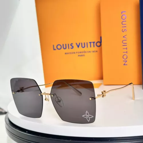 Cheap Louis Vuitton AAA Quality Sunglasses #1352499, $$64.00 USD On Louis Vuitton AAA Quality Sunglasses