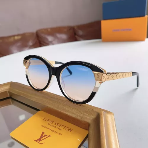 Cheap Louis Vuitton AAA Quality Sunglasses #1352511, $$64.00 USD On Louis Vuitton AAA Quality Sunglasses
