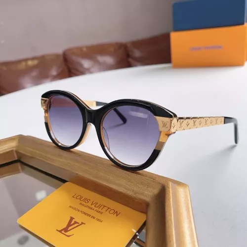 Cheap Louis Vuitton AAA Quality Sunglasses #1352512, $$64.00 USD On Louis Vuitton AAA Quality Sunglasses