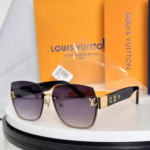 Cheap Louis Vuitton AAA Quality Sunglasses #1352520, $$60.00 USD On Louis Vuitton AAA Quality Sunglasses