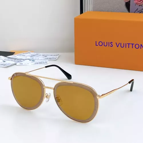 Cheap Louis Vuitton AAA Quality Sunglasses #1352531, $$60.00 USD On Louis Vuitton AAA Quality Sunglasses