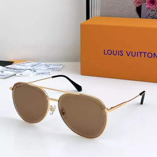 Cheap Louis Vuitton AAA Quality Sunglasses #1352532, $$60.00 USD On Louis Vuitton AAA Quality Sunglasses
