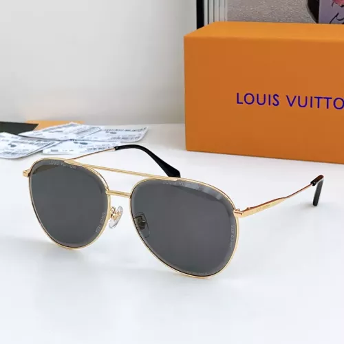 Cheap Louis Vuitton AAA Quality Sunglasses #1352535, $$60.00 USD On Louis Vuitton AAA Quality Sunglasses