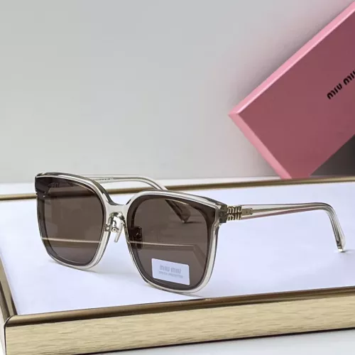 Cheap MIU MIU AAA Quality Sunglasses #1352581, $$60.00 USD On MIU MIU AAA Sunglasses