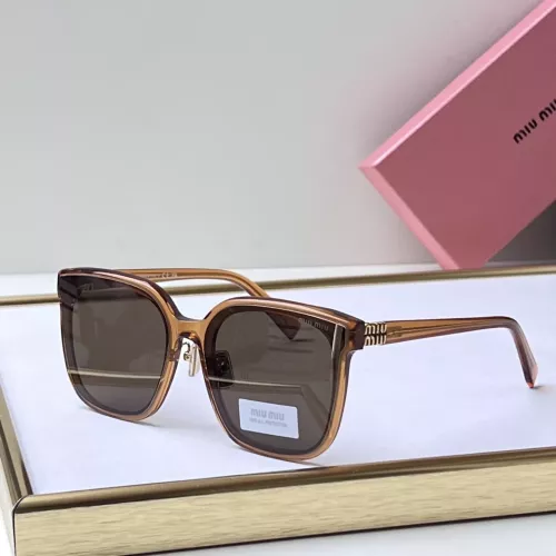 Cheap MIU MIU AAA Quality Sunglasses #1352582, $$60.00 USD On MIU MIU AAA Sunglasses