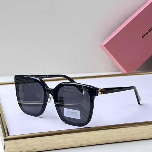 Cheap MIU MIU AAA Quality Sunglasses #1352586, $$60.00 USD On MIU MIU AAA Sunglasses