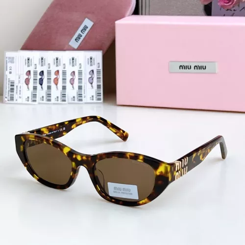 Cheap MIU MIU AAA Quality Sunglasses #1352593, $$64.00 USD On MIU MIU AAA Sunglasses