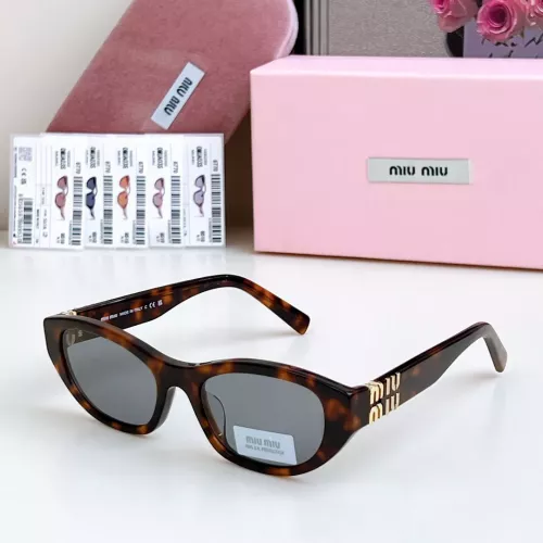Cheap MIU MIU AAA Quality Sunglasses #1352594, $$64.00 USD On MIU MIU AAA Sunglasses