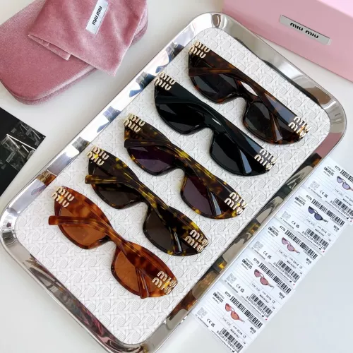 Replica MIU MIU AAA Quality Sunglasses #1352594 $64.00 USD for Wholesale
