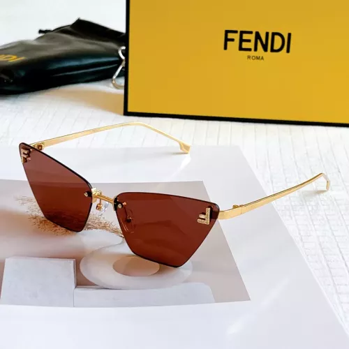 Cheap Fendi AAA Quality Sunglasses #1352690, $$64.00 USD On Fendi AAA Quality Sunglasses
