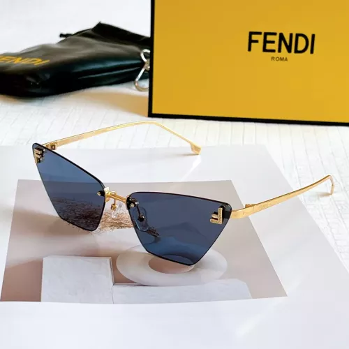 Cheap Fendi AAA Quality Sunglasses #1352691, $$64.00 USD On Fendi AAA Quality Sunglasses
