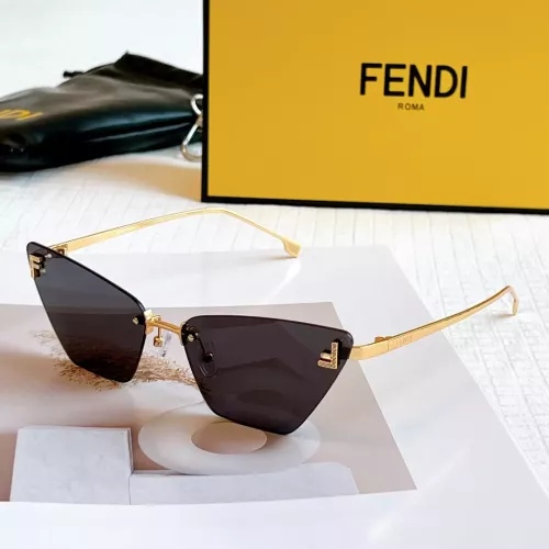 Cheap Fendi AAA Quality Sunglasses #1352692, $$64.00 USD On Fendi AAA Quality Sunglasses