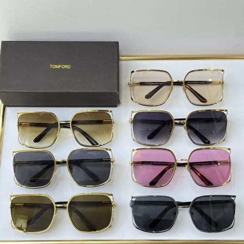 Replica Tom Ford AAA Quality Sunglasses #1352764 $60.00 USD for Wholesale