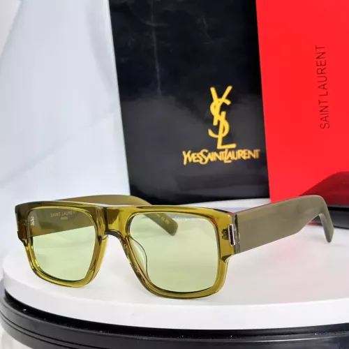 Cheap Yves Saint Laurent YSL AAA Quality Sunglasses #1352805, $$60.00 USD On Yves Saint Laurent YSL AAA Quality Sunglasses