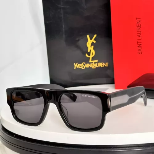 Cheap Yves Saint Laurent YSL AAA Quality Sunglasses #1352807, $$60.00 USD On Yves Saint Laurent YSL AAA Quality Sunglasses