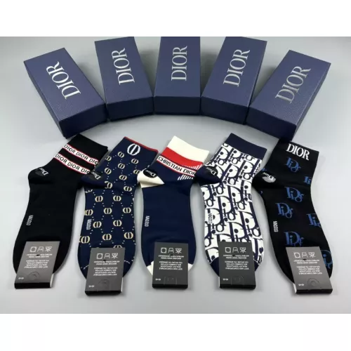 Cheap Christian Dior Socks #1352861, $$27.00 USD On Christian Dior Socks