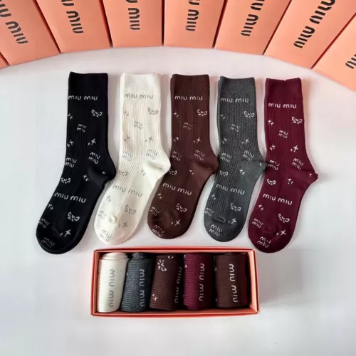 Cheap MIU MIU Socks #1352943, $$36.00 USD On MIU MIU Socks
