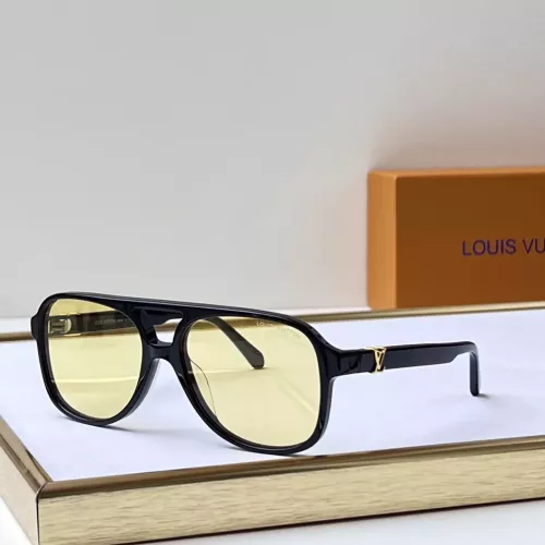Cheap Louis Vuitton AAA Quality Sunglasses #1353202, $$60.00 USD On Louis Vuitton AAA Quality Sunglasses
