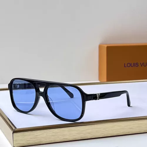Cheap Louis Vuitton AAA Quality Sunglasses #1353204, $$60.00 USD On Louis Vuitton AAA Quality Sunglasses
