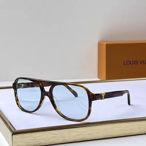 Cheap Louis Vuitton AAA Quality Sunglasses #1353205, $$60.00 USD On Louis Vuitton AAA Quality Sunglasses