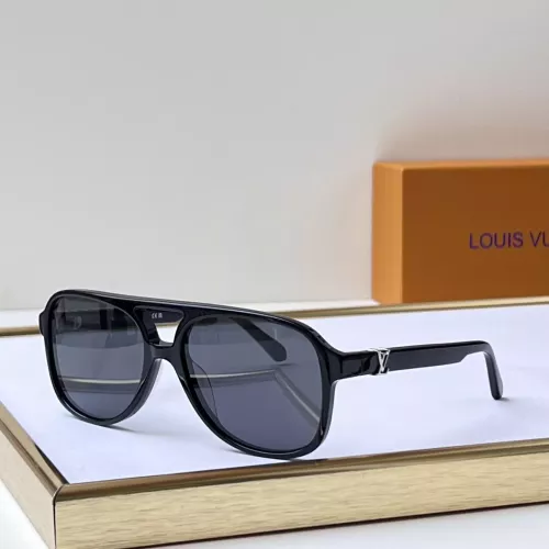 Cheap Louis Vuitton AAA Quality Sunglasses #1353207, $$60.00 USD On Louis Vuitton AAA Quality Sunglasses