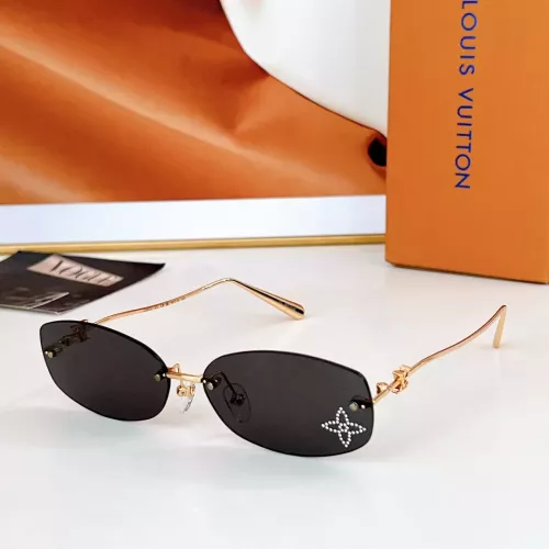 Cheap Louis Vuitton AAA Quality Sunglasses #1353220, $$64.00 USD On Louis Vuitton AAA Quality Sunglasses
