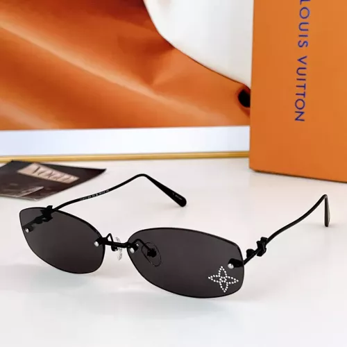 Cheap Louis Vuitton AAA Quality Sunglasses #1353221, $$64.00 USD On Louis Vuitton AAA Quality Sunglasses