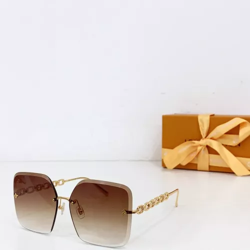 Cheap Louis Vuitton AAA Quality Sunglasses #1353227, $$60.00 USD On Louis Vuitton AAA Quality Sunglasses