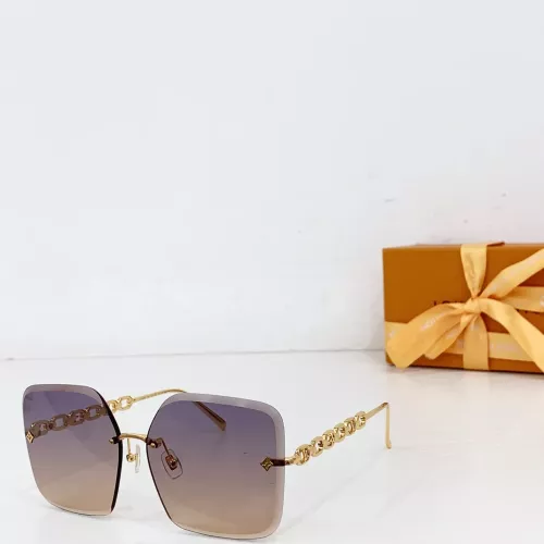Cheap Louis Vuitton AAA Quality Sunglasses #1353228, $$60.00 USD On Louis Vuitton AAA Quality Sunglasses