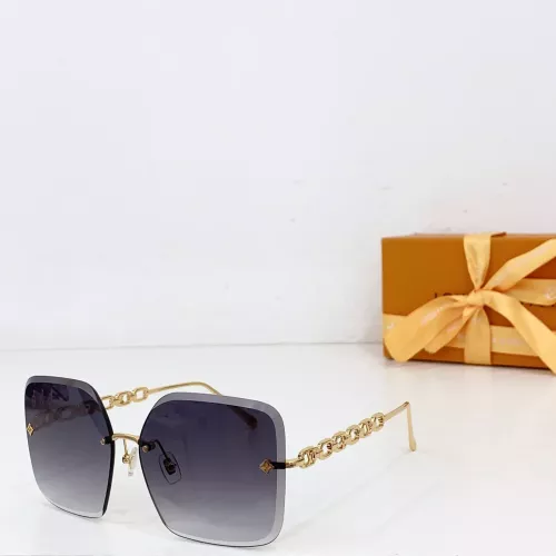 Cheap Louis Vuitton AAA Quality Sunglasses #1353230, $$60.00 USD On Louis Vuitton AAA Quality Sunglasses