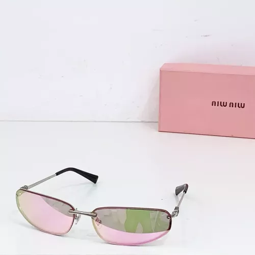 Cheap MIU MIU AAA Quality Sunglasses #1353278, $$60.00 USD On MIU MIU AAA Sunglasses