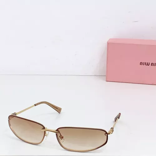 Cheap MIU MIU AAA Quality Sunglasses #1353282, $$60.00 USD On MIU MIU AAA Sunglasses