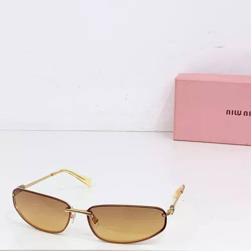Cheap MIU MIU AAA Quality Sunglasses #1353283, $$60.00 USD On MIU MIU AAA Sunglasses