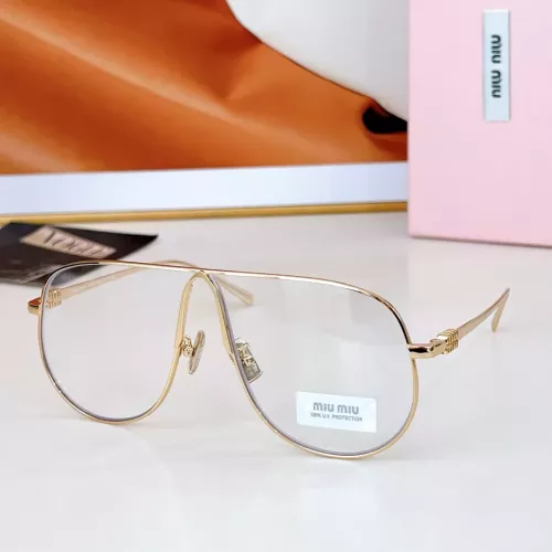 Cheap MIU MIU AAA Quality Sunglasses #1353288, $$60.00 USD On MIU MIU AAA Sunglasses