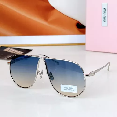 Cheap MIU MIU AAA Quality Sunglasses #1353290, $$60.00 USD On MIU MIU AAA Sunglasses