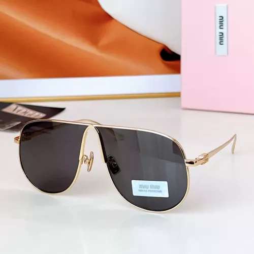 Cheap MIU MIU AAA Quality Sunglasses #1353293, $$60.00 USD On MIU MIU AAA Sunglasses
