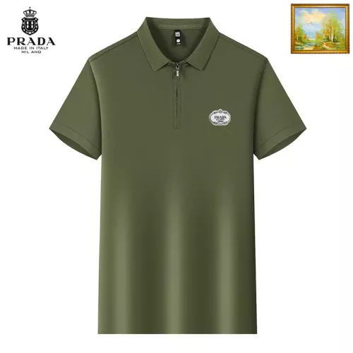 Cheap Prada T-Shirts Short Sleeved For Men #1353505, $$34.00 USD On Prada T-Shirts