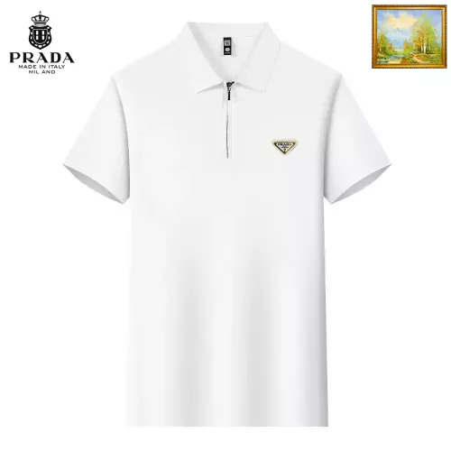 Cheap Prada T-Shirts Short Sleeved For Men #1353584, $$34.00 USD On Prada T-Shirts