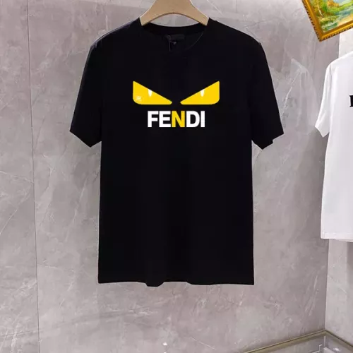 Cheap Fendi T-Shirts Short Sleeved For Unisex #1353626, $$25.00 USD On Fendi T-Shirts
