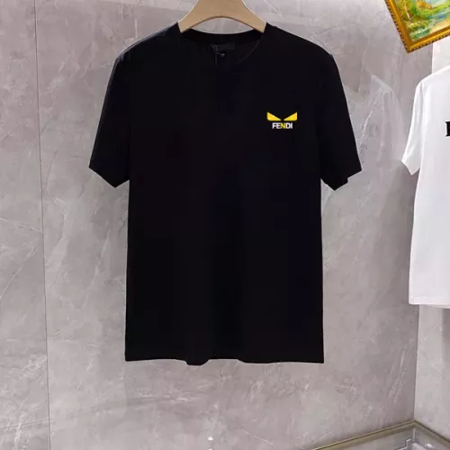 Cheap Fendi T-Shirts Short Sleeved For Unisex #1353628, $$25.00 USD On Fendi T-Shirts