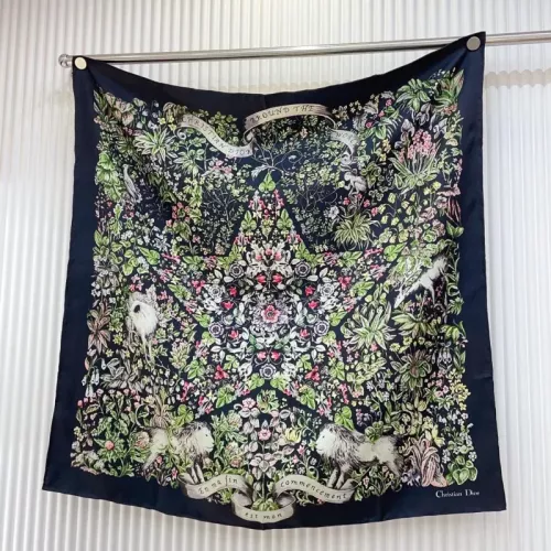 Cheap Christian Dior Silk Squares #1353658, $$64.00 USD On Christian Dior Scarf