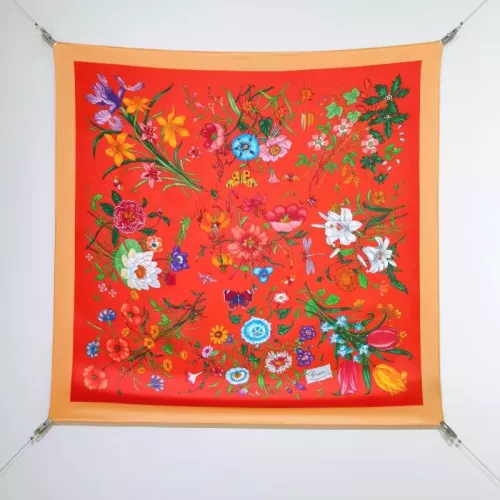 Cheap Gucci Silk Squares #1353668, $$64.00 USD On Gucci Scarf