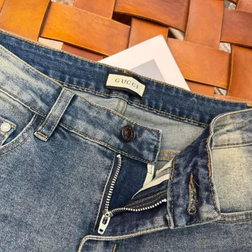 Replica Gucci Jeans For Men #1353688 $48.00 USD for Wholesale