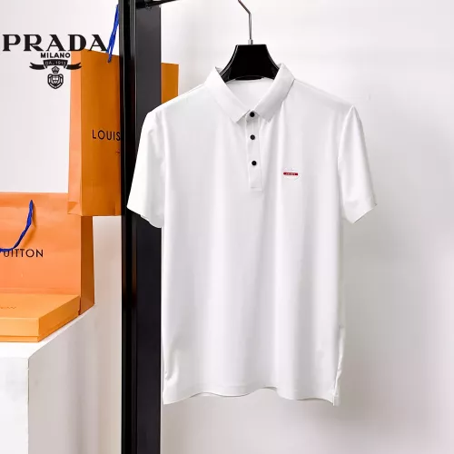 Cheap Prada T-Shirts Short Sleeved For Men #1353715, $$48.00 USD On Prada T-Shirts