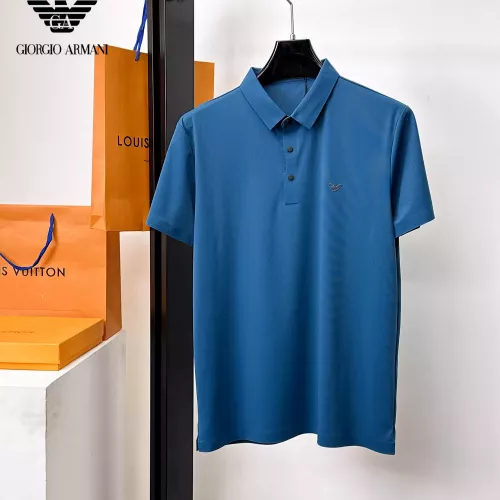 Cheap Armani T-Shirts Short Sleeved For Men #1353732, $$48.00 USD On Armani T-Shirts