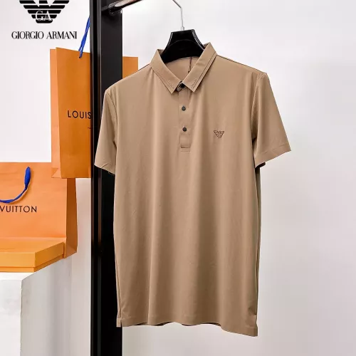 Cheap Armani T-Shirts Short Sleeved For Men #1353796, $$48.00 USD On Armani T-Shirts