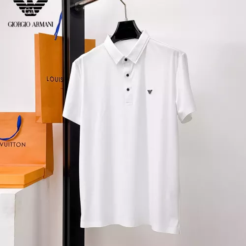 Cheap Armani T-Shirts Short Sleeved For Men #1353798, $$48.00 USD On Armani T-Shirts