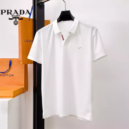 Cheap Prada T-Shirts Short Sleeved For Men #1353803, $$48.00 USD On Prada T-Shirts