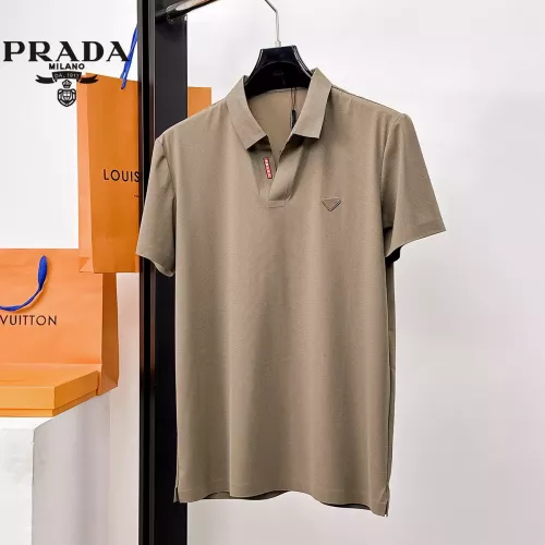 Cheap Prada T-Shirts Short Sleeved For Men #1353804, $$48.00 USD On Prada T-Shirts